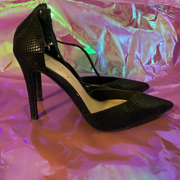 Jessica Simpson Black Heels - Picture 1 of 5